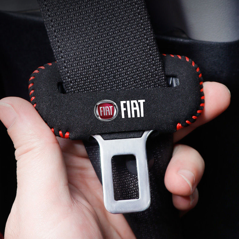 Car Accessories Low Price - 2Pcs Car Logo Seat Safety Belt