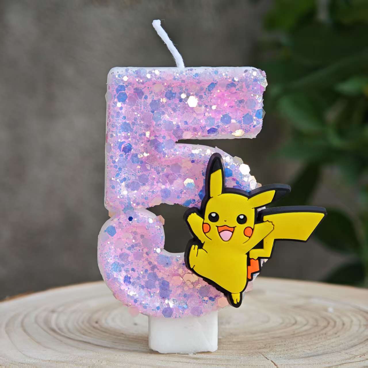 Car Accessories Girly - Pikachu Pokémon Candles 0-9 Number Cake