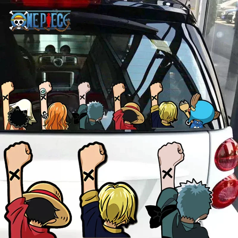 Anime One Piece Car Sticker Ca - Car Accessories Japan 评论和价格