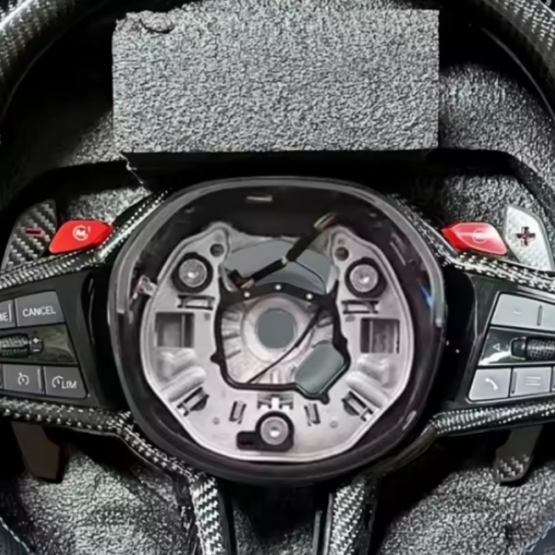 Car Steering Wheel Carbon Fibe - Car Accessories Quirky 评论和价格