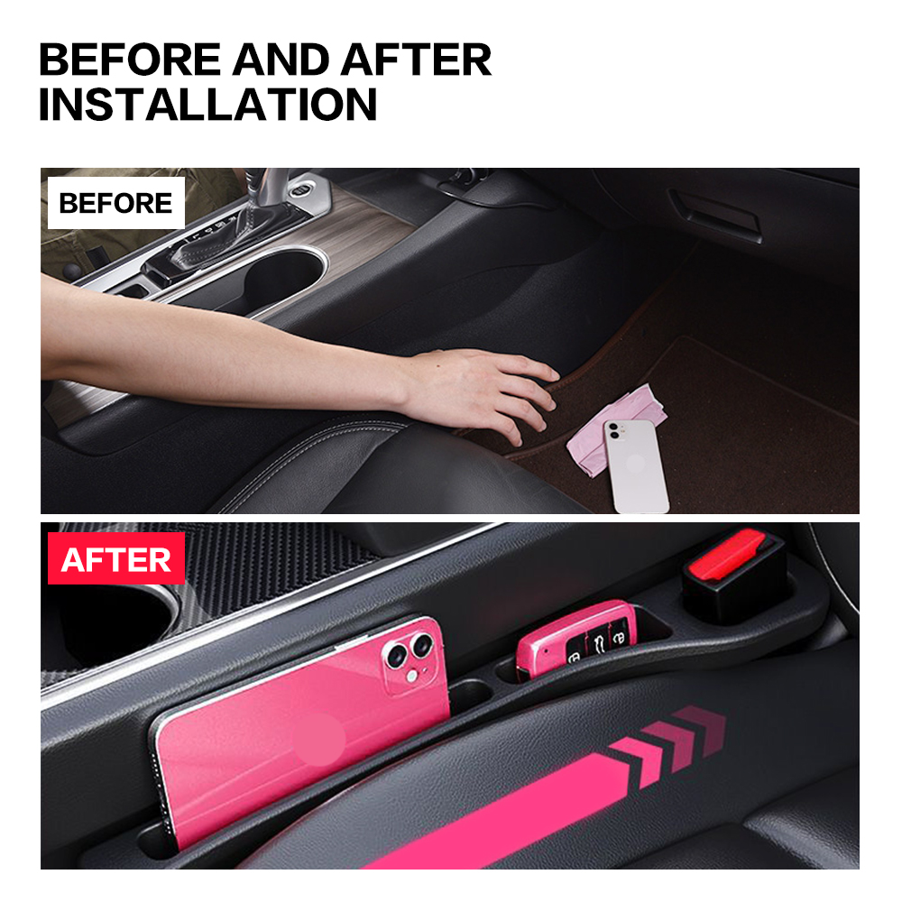 2X Car Seat Gap Filler Between - Car Accessories Quirky 评论和价格