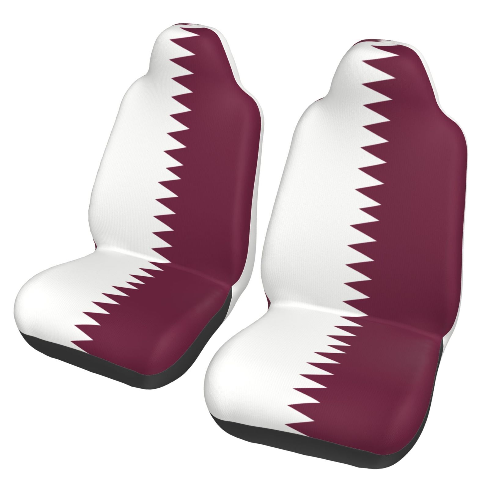 Qatar Flag Printed Patriotic-t - Qatar Car Accessories 评论和价格