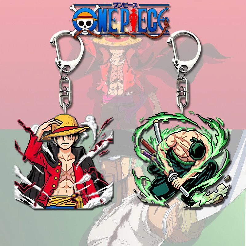 Cartoon One Piece Luffy Zoro A - Car Accessories Japan 评论和价格