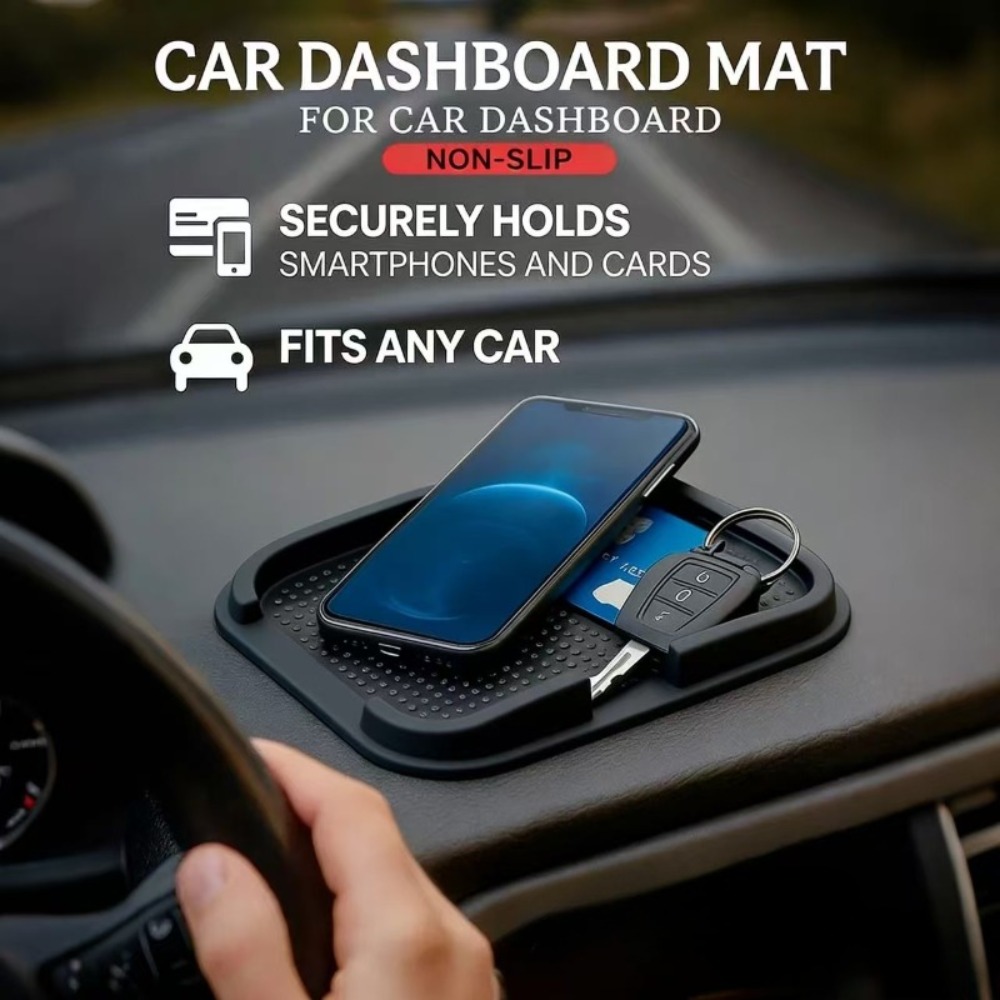 Silicone Anti Slip Mat Car Das - Car Accessories Phone Holder 评论和价格