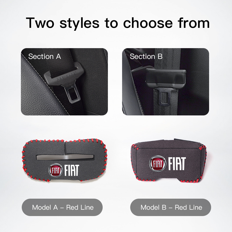 2Pcs Car Logo Seat Safety Belt - Car Accessories Low Price 评论和价格