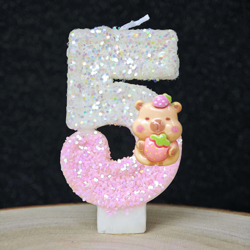 New Capybara Candles Cake Deco - Car Accessories Girly 评论和价格