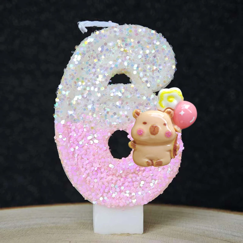 New Capybara Candles Cake Deco - Car Accessories Girly 评论和价格