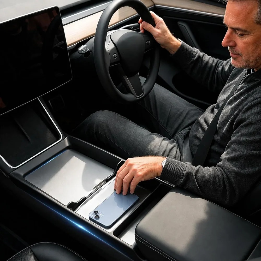 Anti Slip Center Console Stora - Car Accessories Quirky 评论和价格