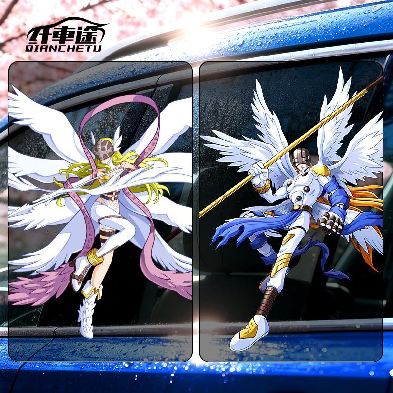Digimon Car Sticker Cute Fashi - Car Accessories Japan 评论和价格