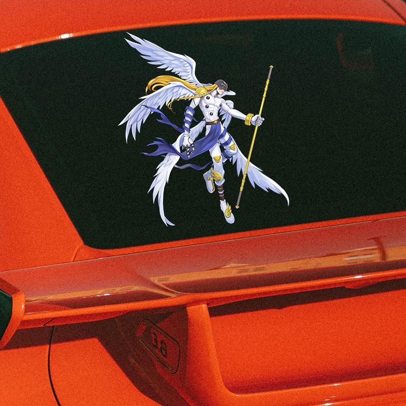 Digimon Car Sticker Cute Fashi - Car Accessories Japan 评论和价格