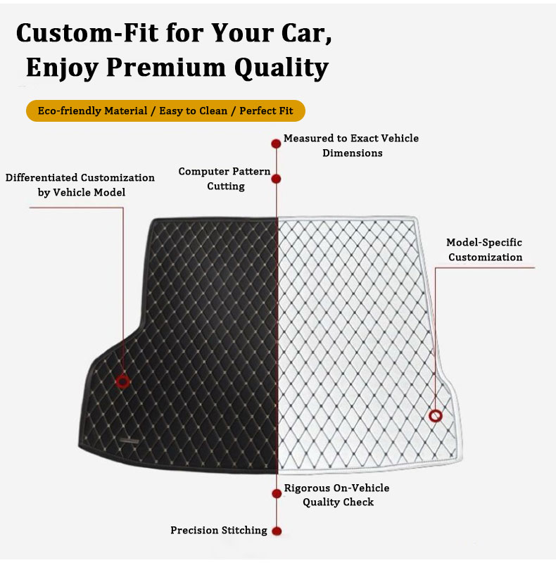 Car Rear Trunk Mats For Merced - Car Accessories Low Price 评论和价格
